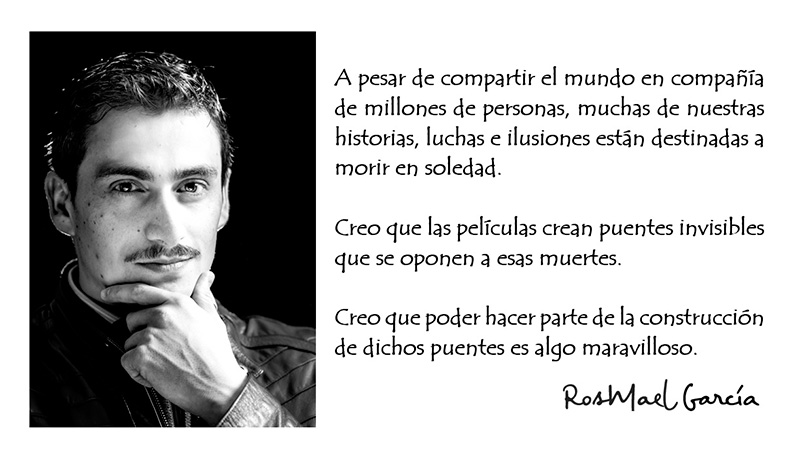Rosmael García, Realizador de Cine y Televisión. Tunja, Boyacá, Colombia