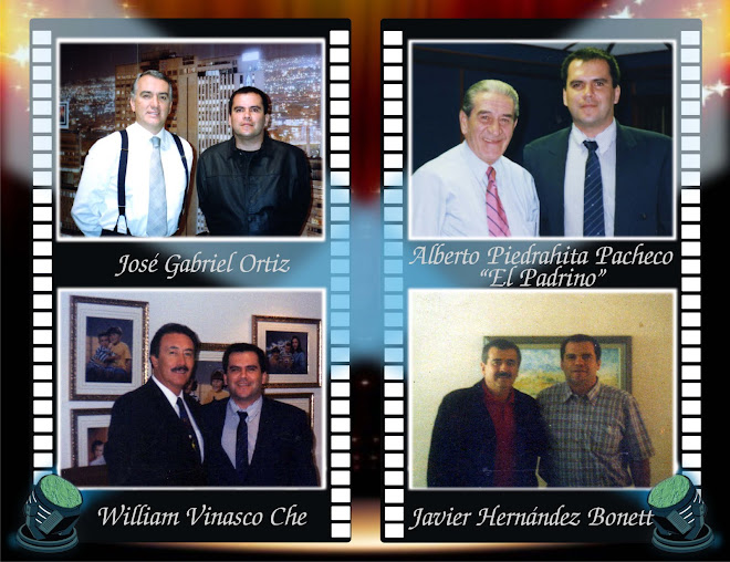 Víctor Manuel Rebellón Zea con Juan Gabriel Ortíz, Alberto Piedrahita Pacheco, William Vinasco Che y Javier Hernández Bonett