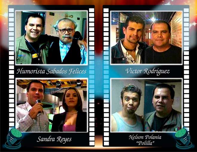 Víctor Manuel Rebellón Zea con Victor Rodríguez, Sandra Reyes, Nelson Polanía