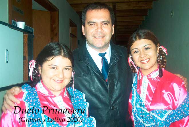 Víctor Manuel Rebellón Zea con el Dueto Primavera (Grammy Latino 2020)